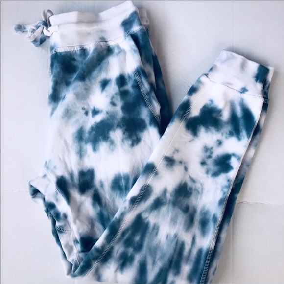 Tie Dye Grey Blue Joggers New - Picture 2 of 11